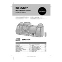 Sharp CD-C491H User Guide / Operation Manual