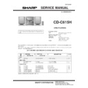 cd-c615 service manual
