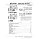 Sharp CD-CH1000 (serv.man10) Service Manual