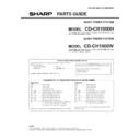 Sharp CD-CH1000 (serv.man4) Parts Guide