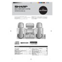 Sharp CD-DP2500 User Guide / Operation Manual