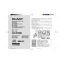 Sharp CD-E700H User Guide / Operation Manual