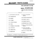 Sharp CD-MPX100E (serv.man2) Parts Guide