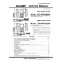 Sharp CD-RW5000 (serv.man10) Service Manual