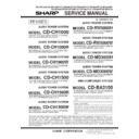 Sharp CD-RW5000 (serv.man5) Service Manual