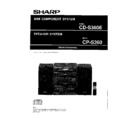 Sharp CD-S360 User Guide / Operation Manual