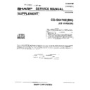 Sharp CD-S6470E (serv.man2) Service Manual