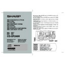 Sharp CD-XP200H User Guide / Operation Manual
