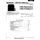 Sharp CM-SR250 (serv.man2) Service Manual
