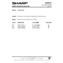 Sharp CM-SR500CDG (serv.man5) Technical Bulletin
