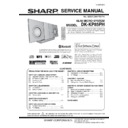 Sharp DK-KP85H (serv.man2) Service Manual