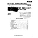Sharp GX-CD56 (serv.man2) Service Manual