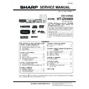 Sharp HT-DV40H (serv.man4) Service Manual