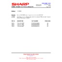 Sharp HT-DV40H (serv.man5) Technical Bulletin