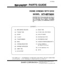 Sharp HT-M700H (serv.man3) Parts Guide