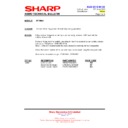 Sharp HT-SB60 (serv.man5) Technical Bulletin
