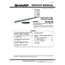 Sharp HT-SL50 (serv.man3) Service Manual