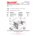 Sharp HT-X1H (serv.man3) Technical Bulletin