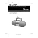 Sharp QT-120H User Guide / Operation Manual