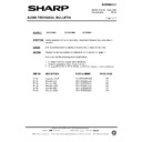Sharp QT-CD150H (serv.man4) Technical Bulletin