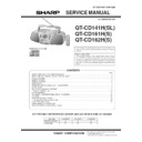 Sharp QT-CD161H (serv.man2) User Guide / Operation Manual