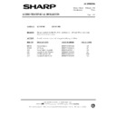 Sharp QT-CD170H (serv.man4) Technical Bulletin