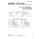 Sharp QT-CD170H Parts Guide