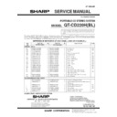Sharp QT-CD220 (serv.man3) Service Manual