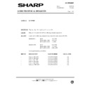 Sharp QT-CD44H (serv.man8) Technical Bulletin