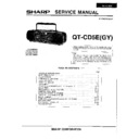Sharp QT-CD5 (serv.man2) Service Manual