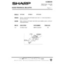 Sharp QT-CD50H (serv.man4) Technical Bulletin