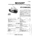 Sharp QT-CH88 Service Manual