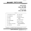 Sharp QT-V5E (serv.man3) Parts Guide
