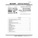 Sharp SD-CX1 (serv.man4) Service Manual