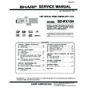 Sharp SD-PX15H (serv.man20) Service Manual