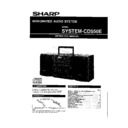 Sharp SY-STEMCD550 User Guide / Operation Manual