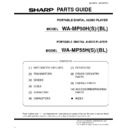 Sharp WA-MP50HS (serv.man2) Parts Guide
