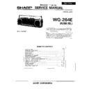 Sharp WQ-264 Service Manual