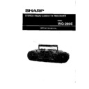 Sharp WQ-280 User Guide / Operation Manual