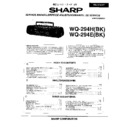 Sharp WQ-294 Service Manual