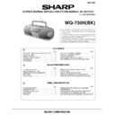Sharp WQ-730H (serv.man2) Service Manual