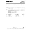 Sharp WQ-CH400H (serv.man6) Technical Bulletin