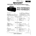 Sharp WQ-T370 Service Manual