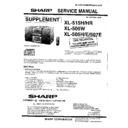 Sharp XL-505E (serv.man3) Service Manual