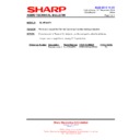 Sharp XL-HF202PH (serv.man9) Technical Bulletin