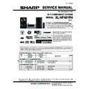 Sharp XL-HF401PH (serv.man4) Service Manual