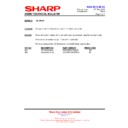 Sharp XL-HF401PH (serv.man6) Technical Bulletin