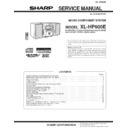 Sharp XL-HP600 (serv.man5) Service Manual