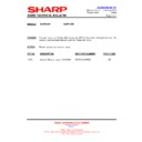 Sharp XL-HP700 (serv.man22) Technical Bulletin