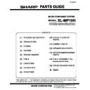 Sharp XL-MP10H (serv.man2) Parts Guide